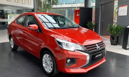 Bảng giá xe Mitsubishi tháng 4: Mitsubishi Attrage được ưu đãi 50% lệ phí trước bạ